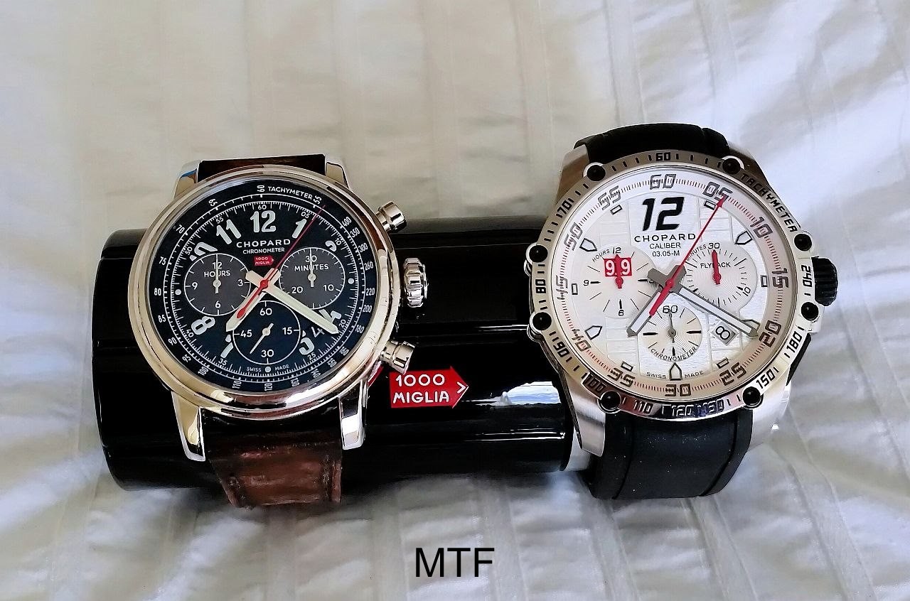 Chopard Mille Miglia 2016 Race Edition vs. Superfast Chrono Porsche 919 Edition