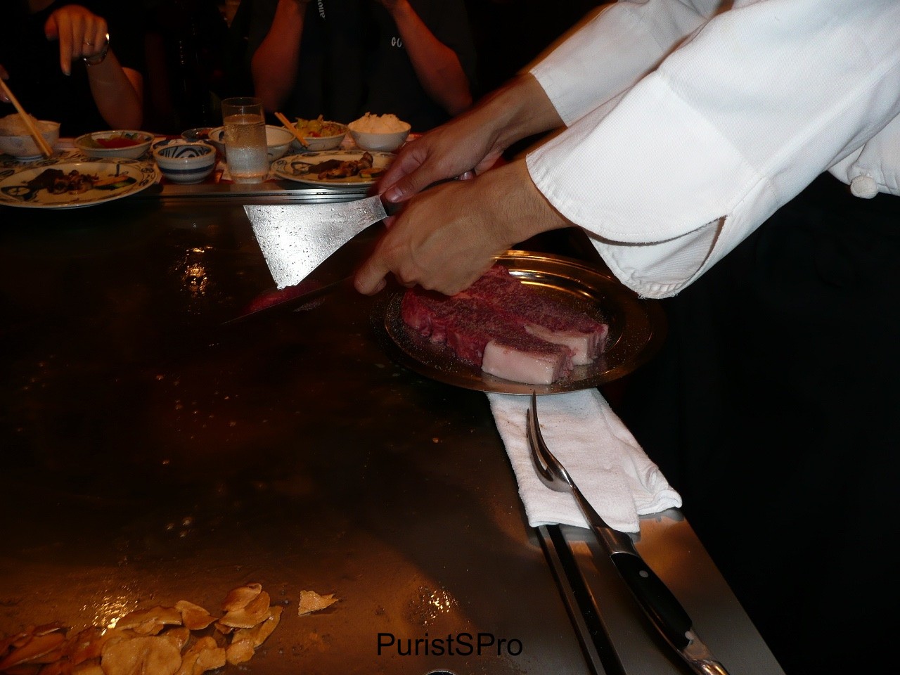 Look at those beef marble...