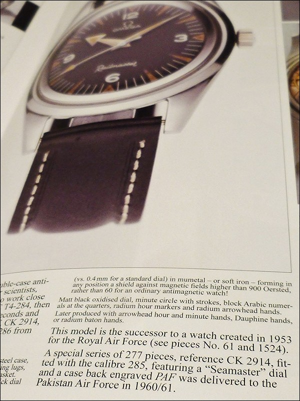 Copyright 'Omega - A journey through time'