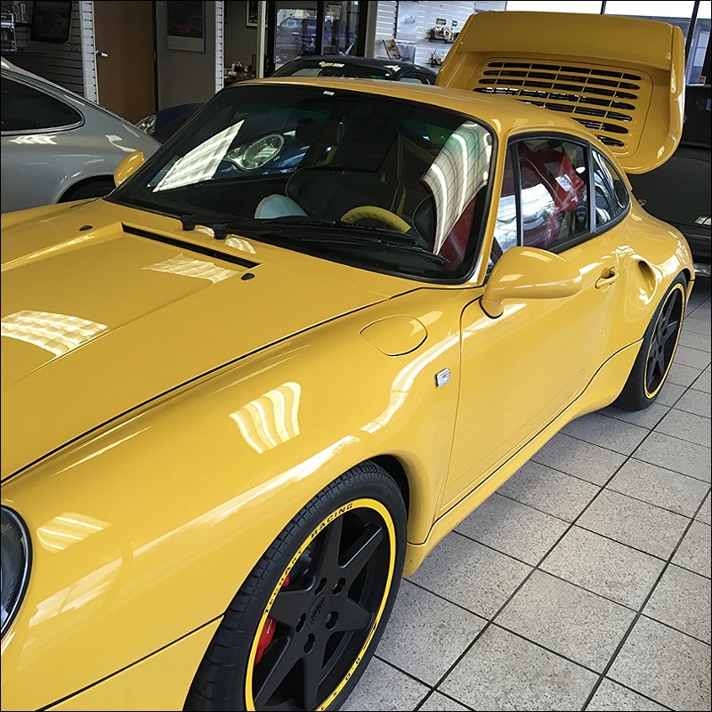 Rare Techart 911 Turbo. This one was featured in Auto Week.