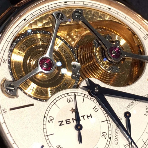 Zenith watch listing