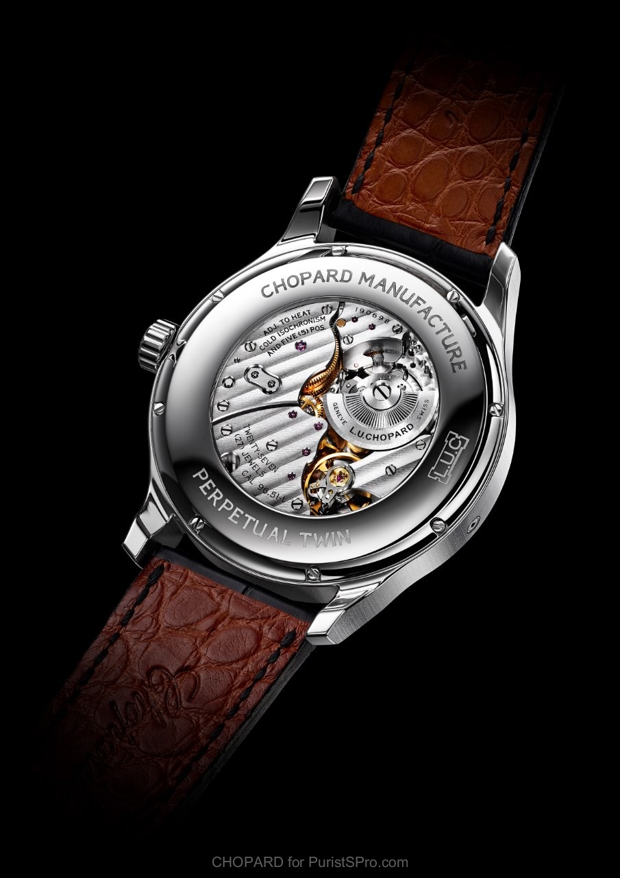 L.U.C Perpetual Twin case back