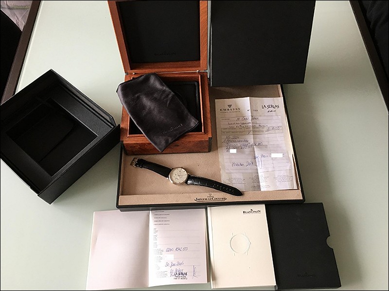 Blancpain watch listing