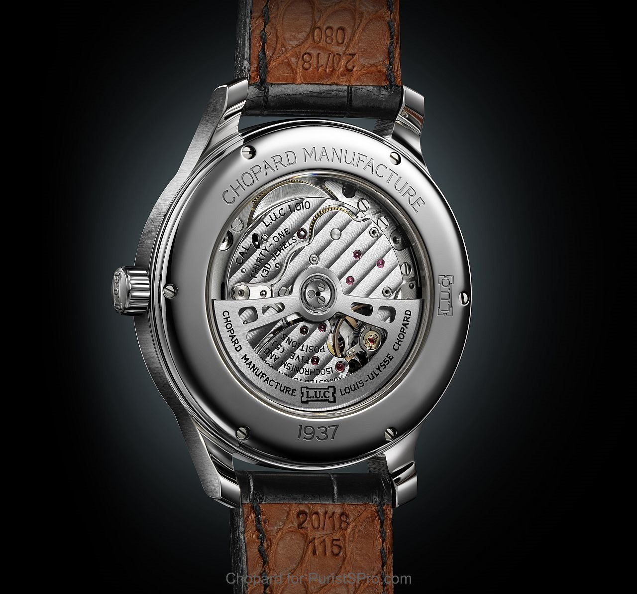 L.U.C 1937 Classic ref.168544-3002 back