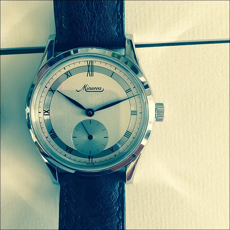 Minerva watch listing