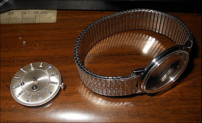 Came back like this, thank goodness I always cradle the watches in my hand, it just slipped out, shipping must have been rough