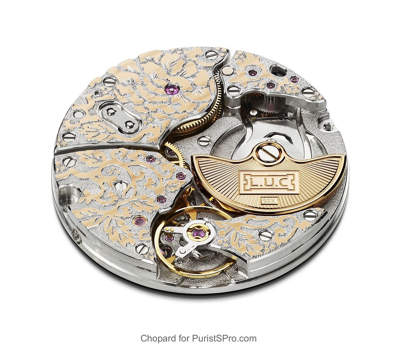 L.U.C XP 35 mm Esprit de Fleurier Peony calibre L.U.C 96.23-L