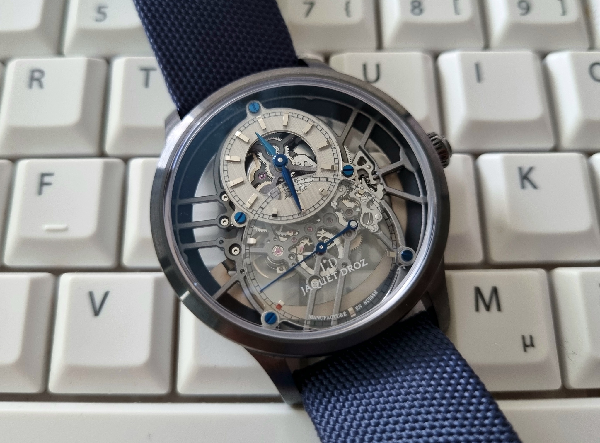 Watch, Jaquet Droz, Grande Seconde Skelet-One