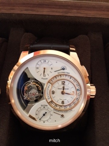 Can't forget this baby. Truly one of two of my most favorite watches. Actually magnificent and practical. Finished to a 'T'