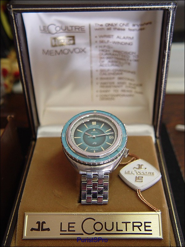 Jaeger LeCoultre watch listing