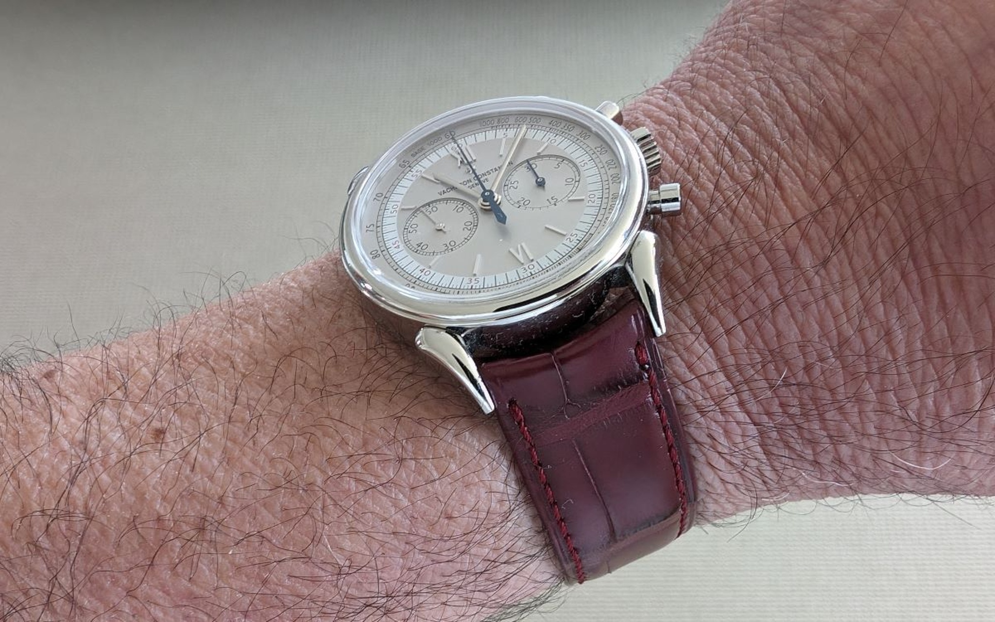 Watch, Vacheron Constantin, Historiques, Cornes de Vache 1955