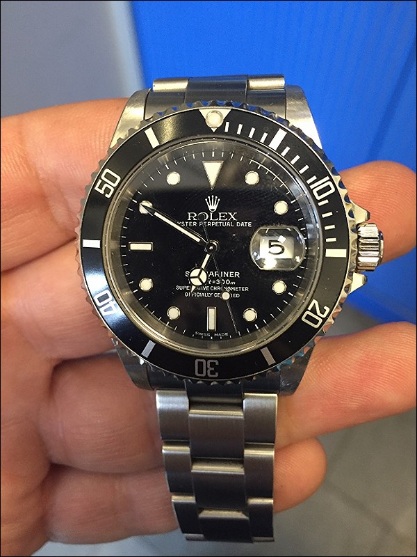 Rolex watch listing