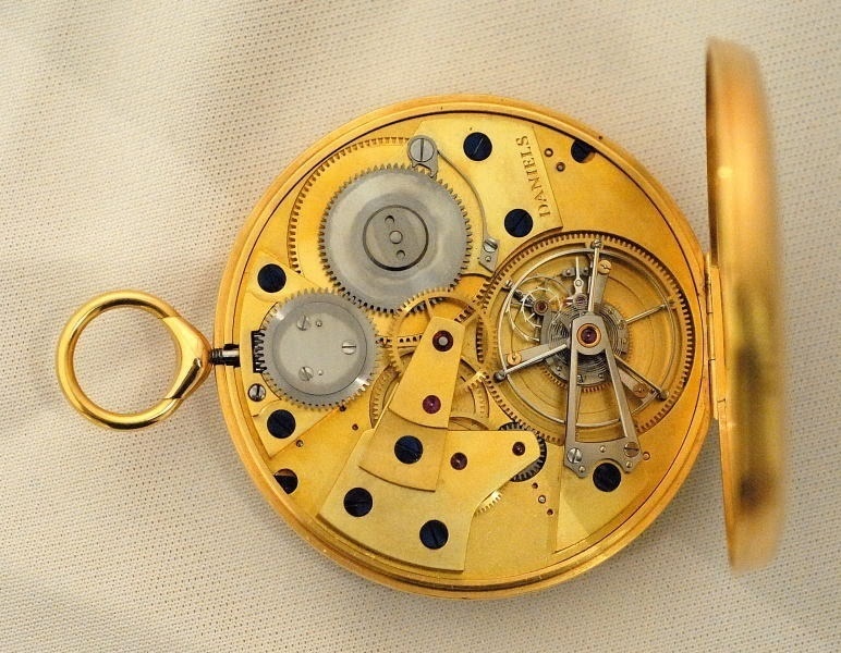 AndrewH; 219 Daniels Pocket watch tourbillon