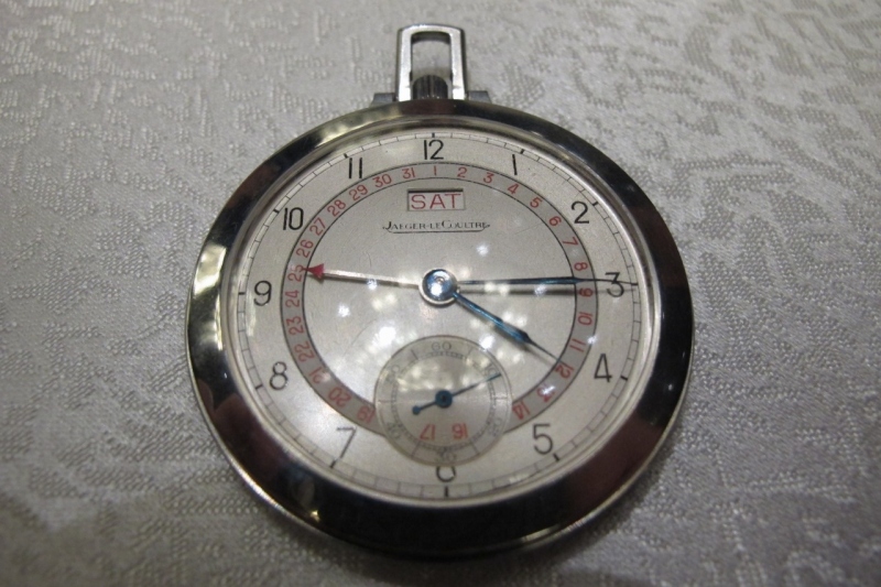 Another ultra rare JLC pocket calendar watch