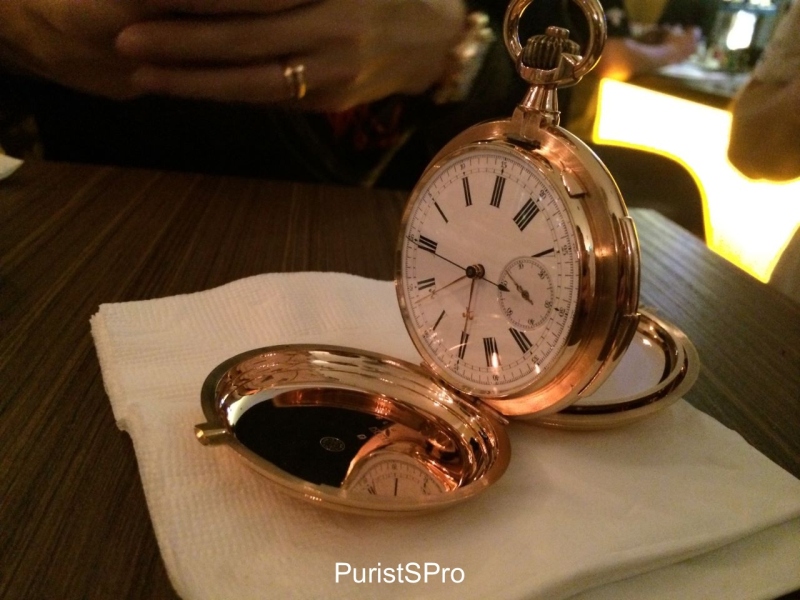 A beautiful Charles Hummer pocket watch with a min repeater and chronograph function - a PW from a dear bro