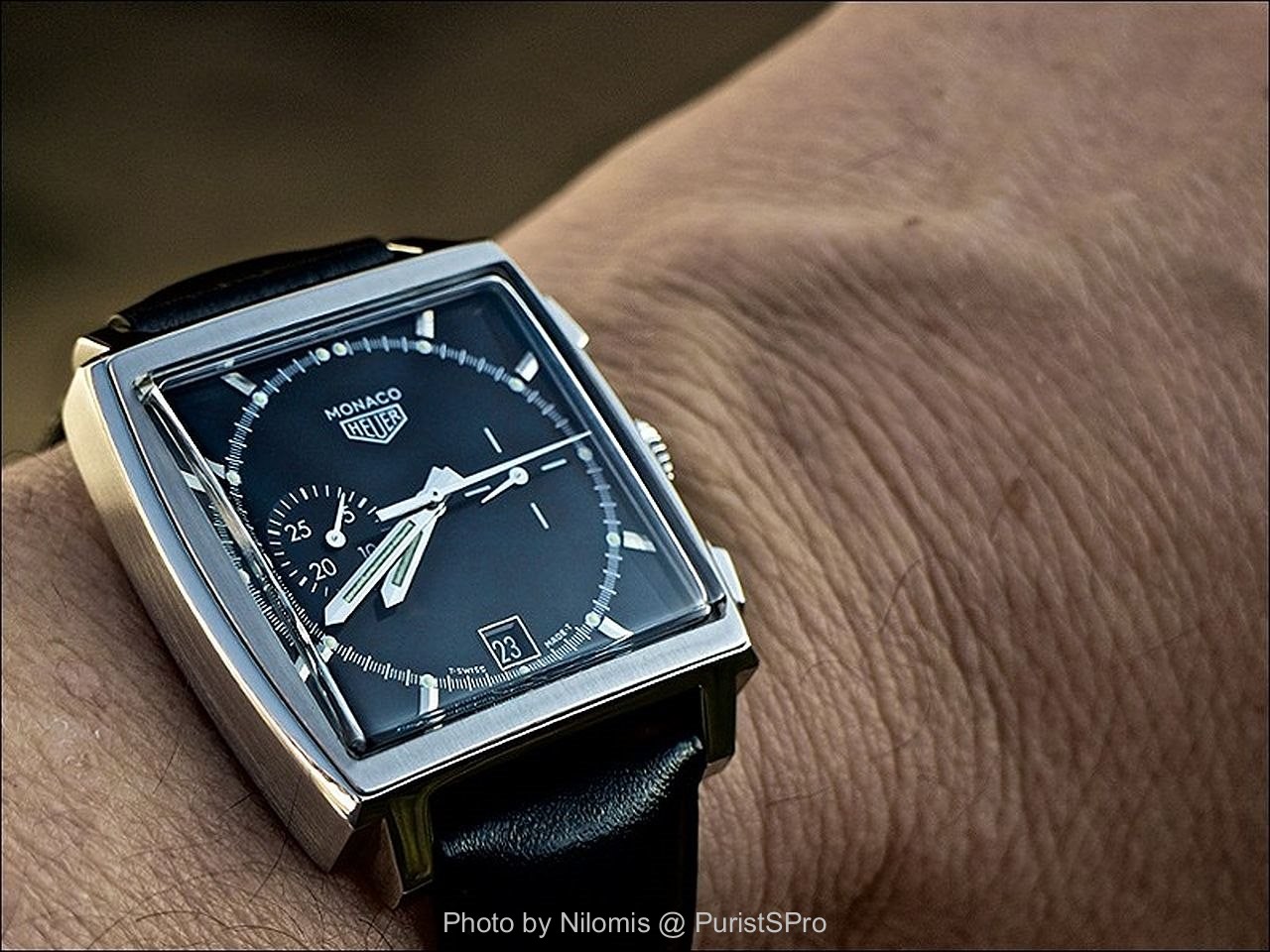 Heuer Monaco 1st re-edition