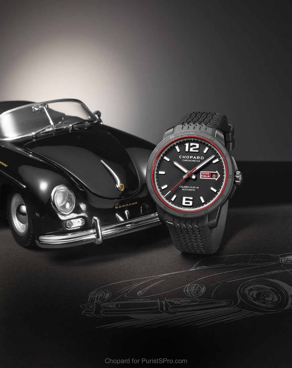 Mille Miglia GTS Automatic Speed Black ref.168565-3002