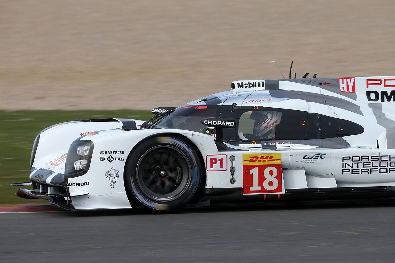 Porsche 919 Hybrid sponsored by Chopard