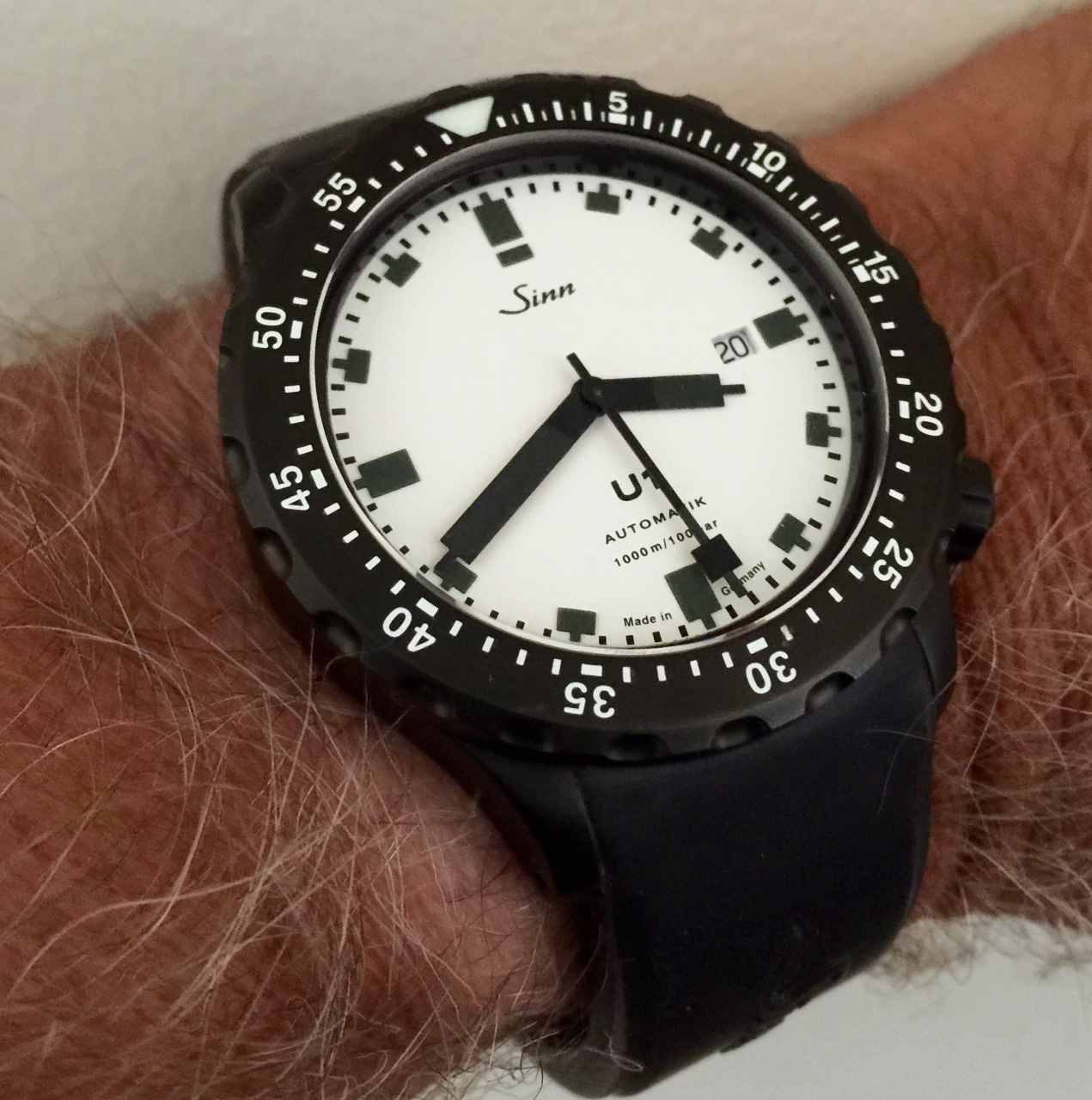 Sinn U1 limited edition. Day time