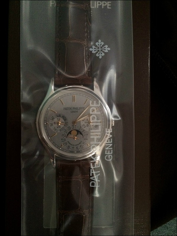 Patek Philippe watch listing