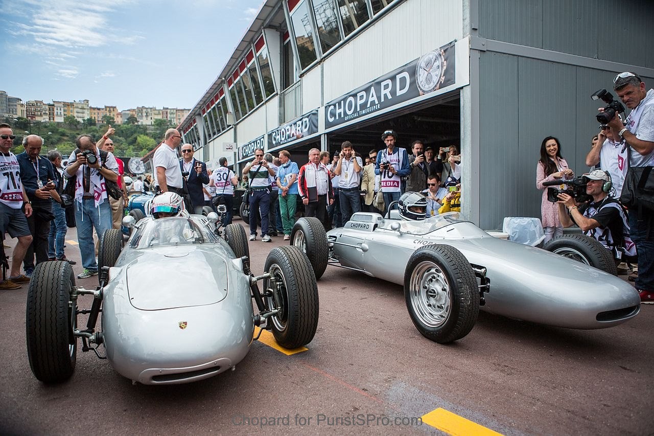 Porsche classic cars for the Chopard Parade