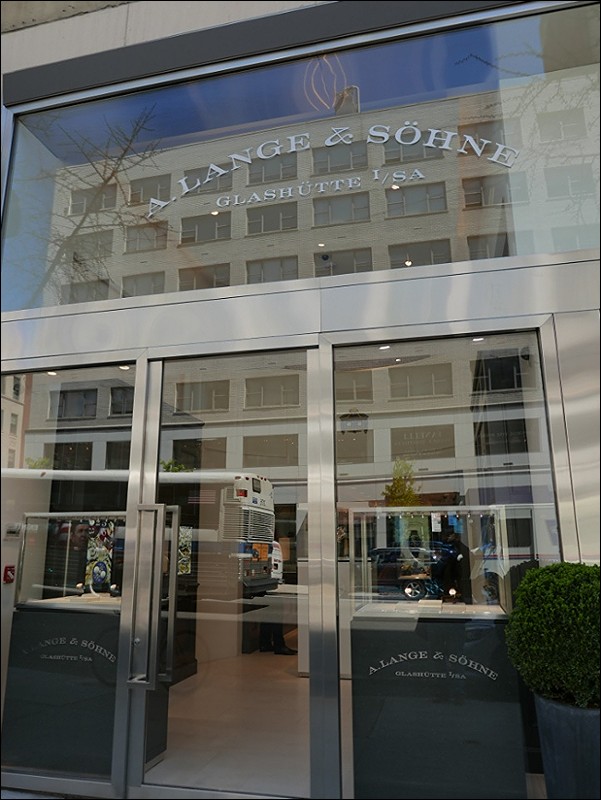 Outside the NYC Boutique