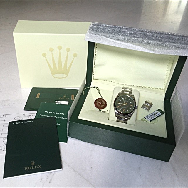 Rolex watch listing