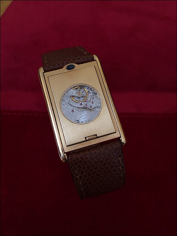 Cartier watch listing