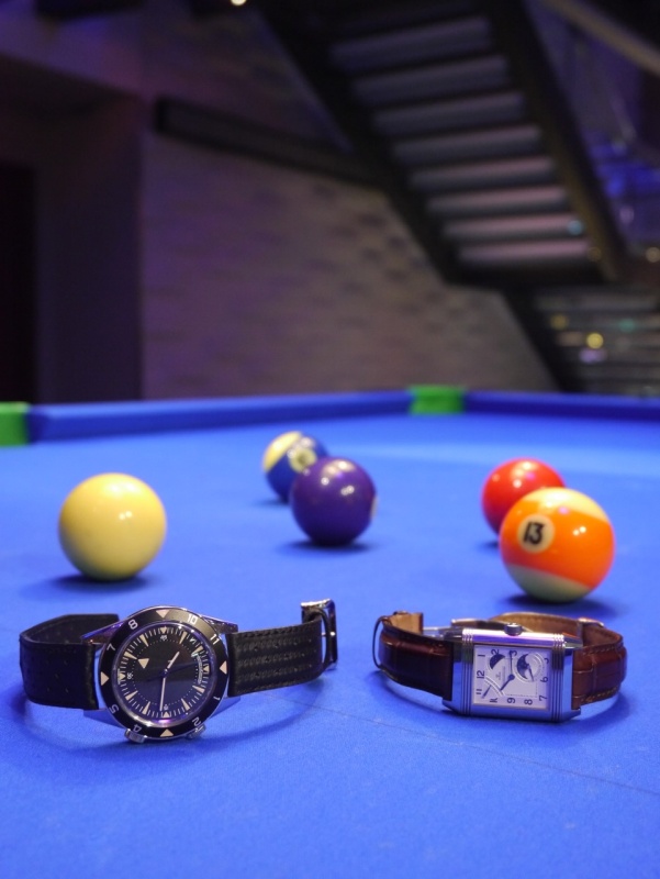 Pool table shot 