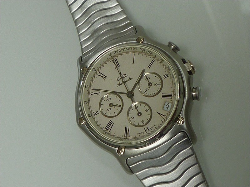 Steel and white gold