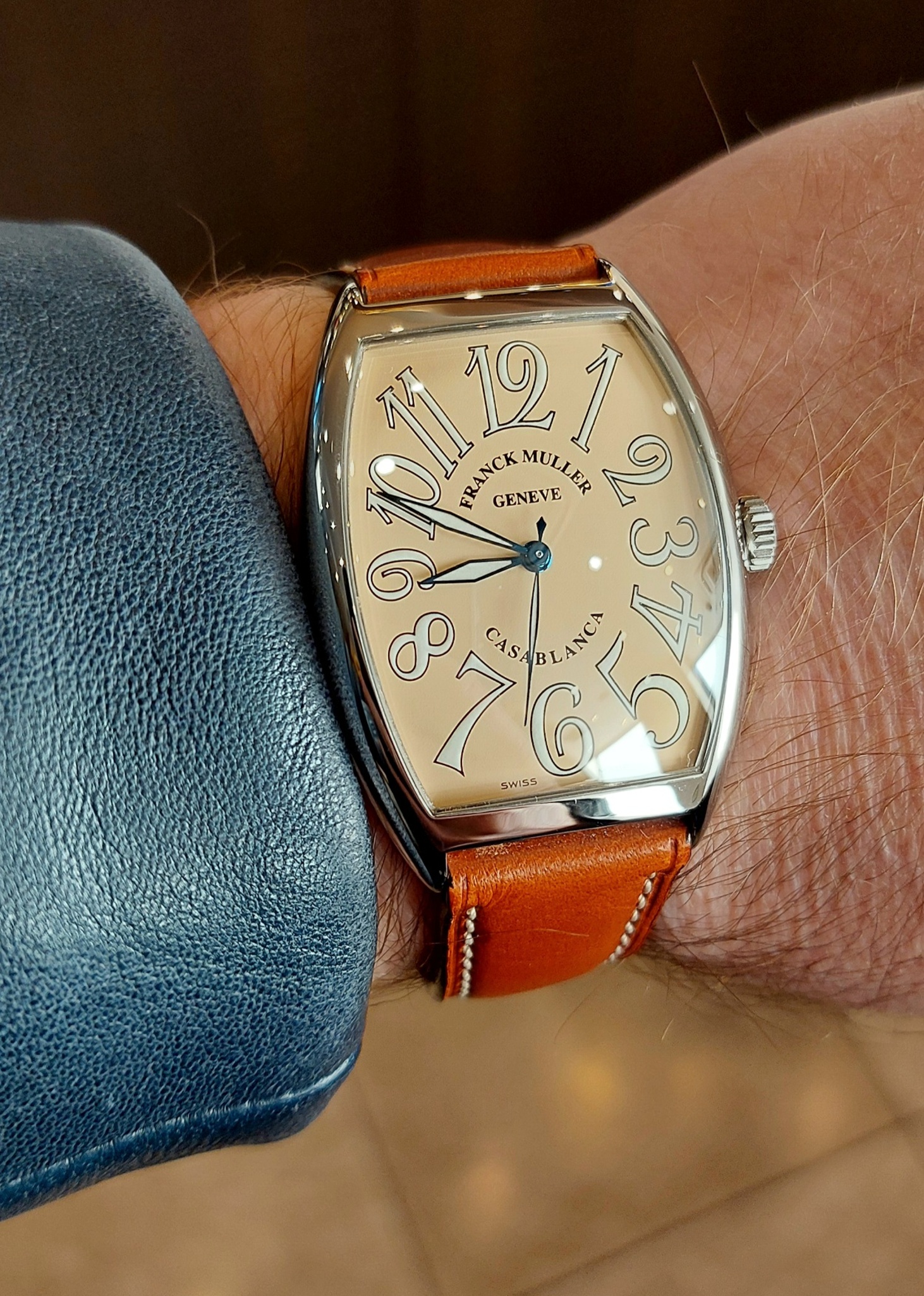 Watch by AHCI and independent haute horlogerie, Franck Muller, Casablanca