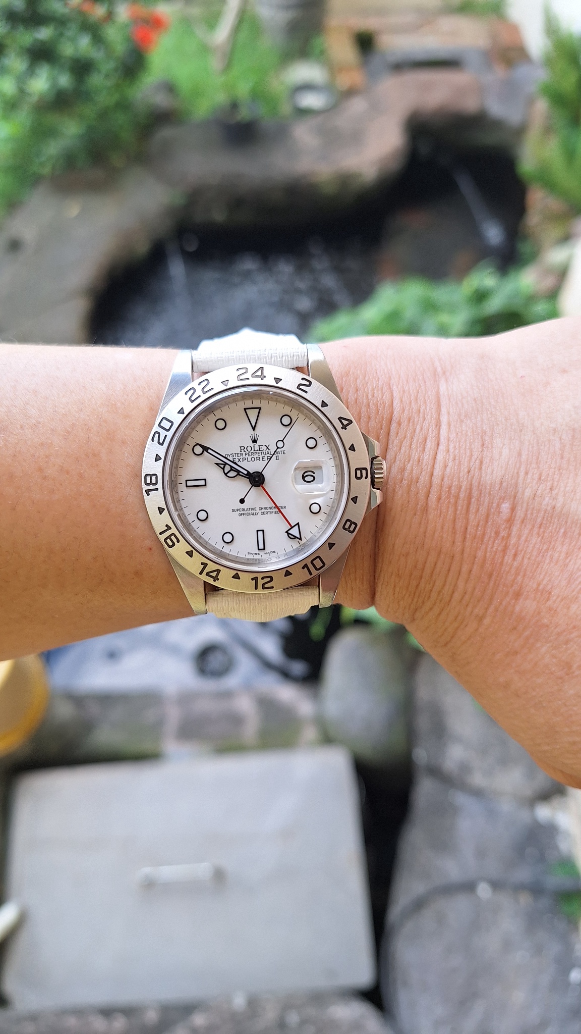 Watch by Rolex, 16570, Explorer II