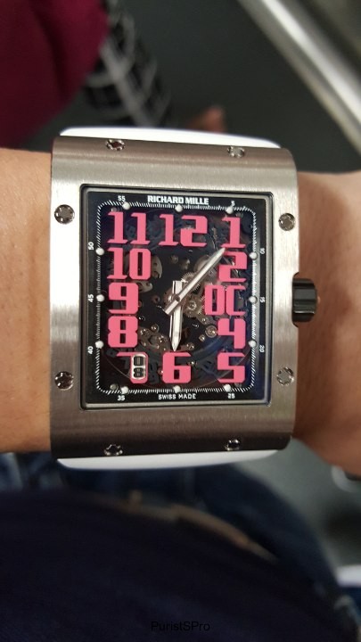 Richard Mille watch listing