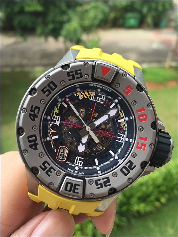 Richard Mille RM28 Titanium watch listing