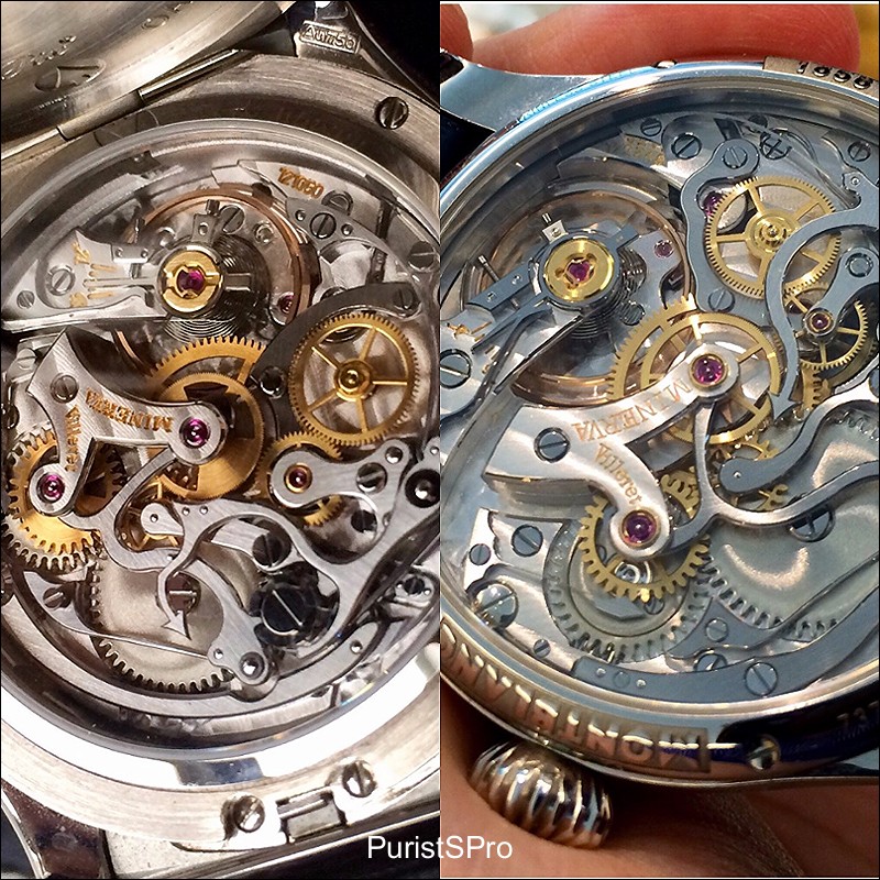 Montblanc Villeret calibre 13.21 and 16.29