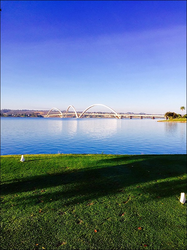 Last but not least, the JK Bridge, one of the landmarks of Brasília, my hometown and the capital of Brazil