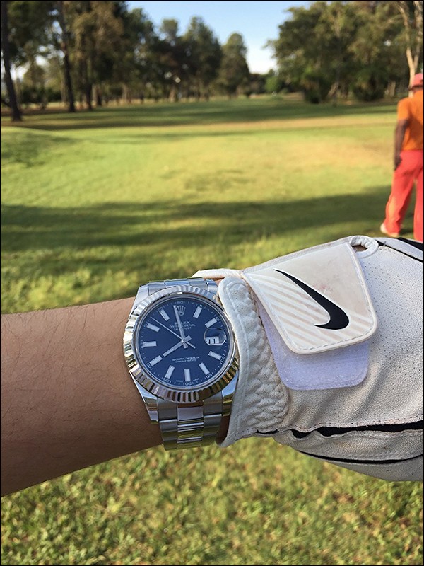Starting in the 10th, going for the back nine.
