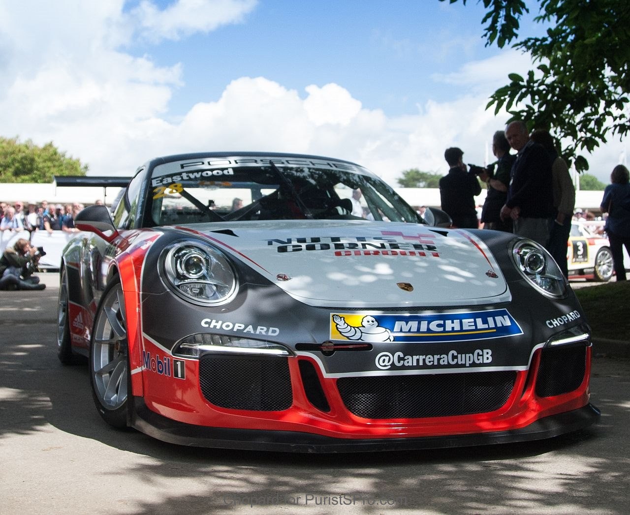 Porsche 911 GT3 got 5th place in the Festival of Speed 2016
