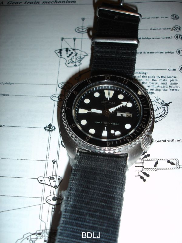 My 6309-7040. Added a 12 hr bezel as it's my travel and dive watch...good, so far, to 34m