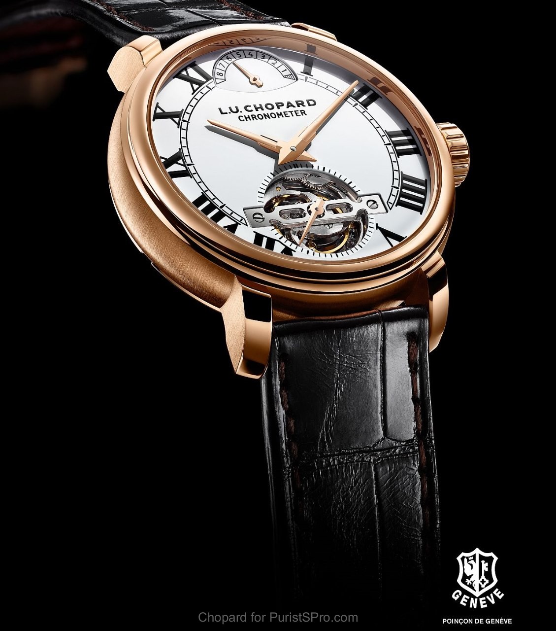 L.U.C. 1963 Tourbillon Grand Feu Enamel Dial
