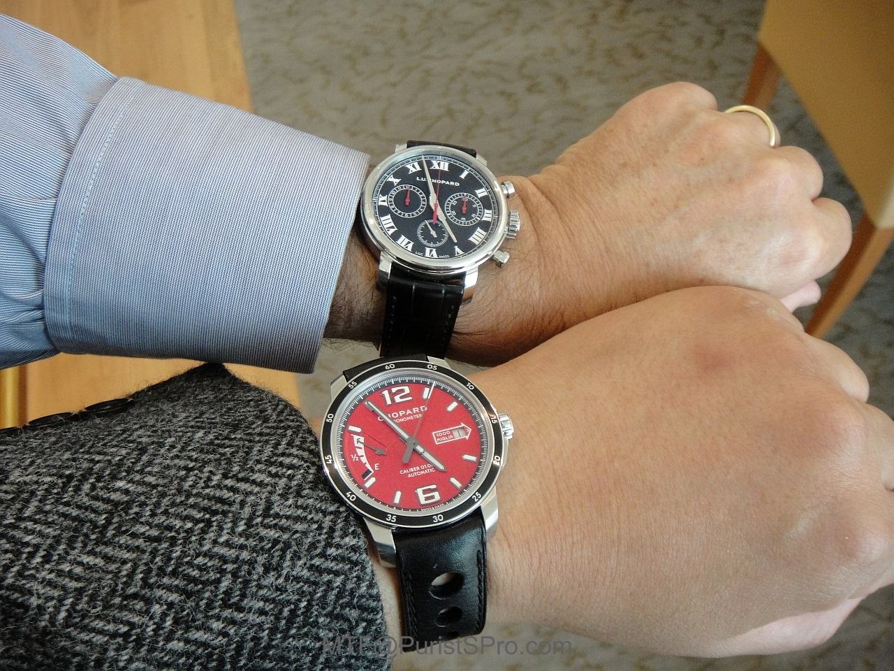 Striking Chopard dials