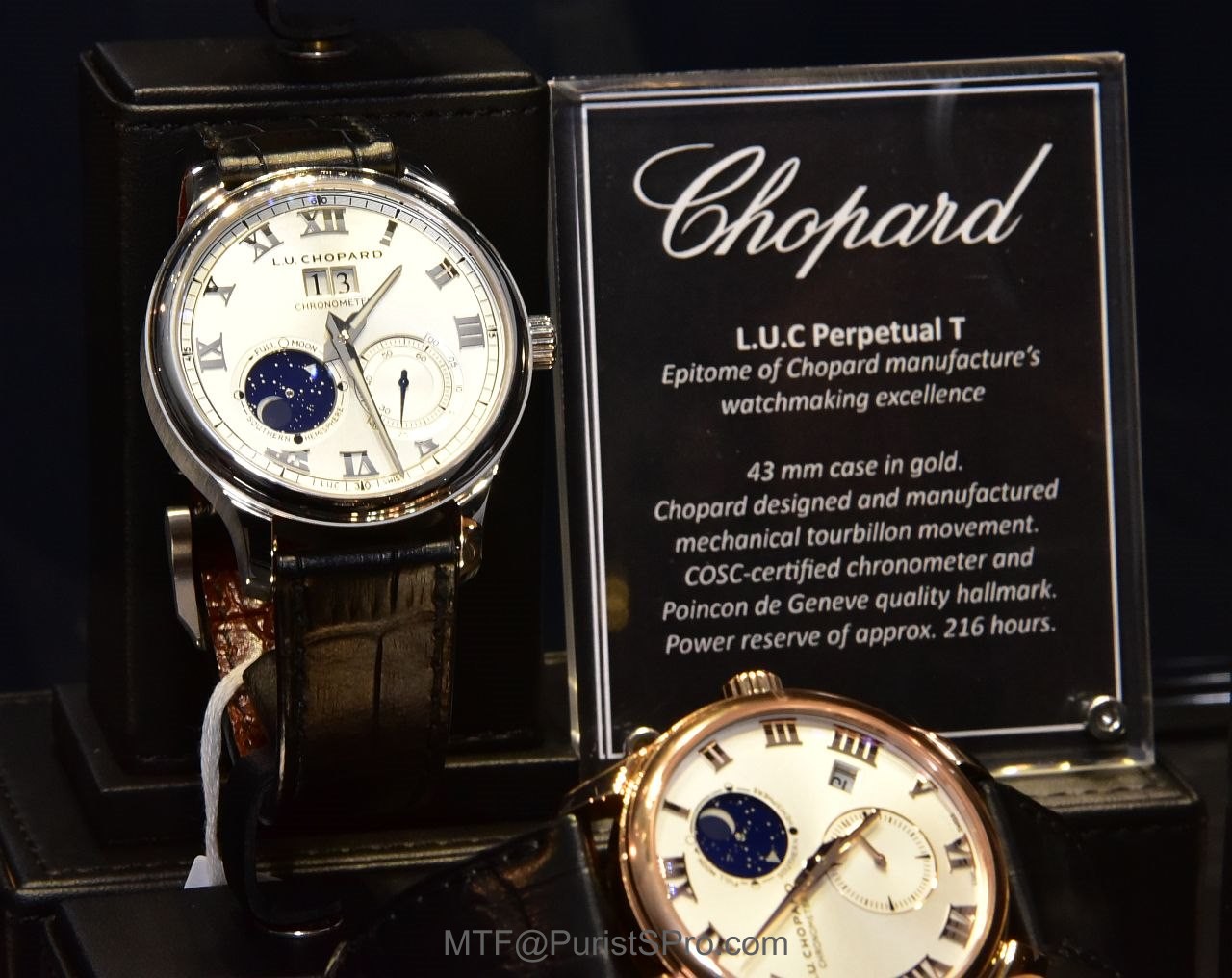L.U.C Astronomical and Calendar watches: Lunar Big Date and Lunar Twin