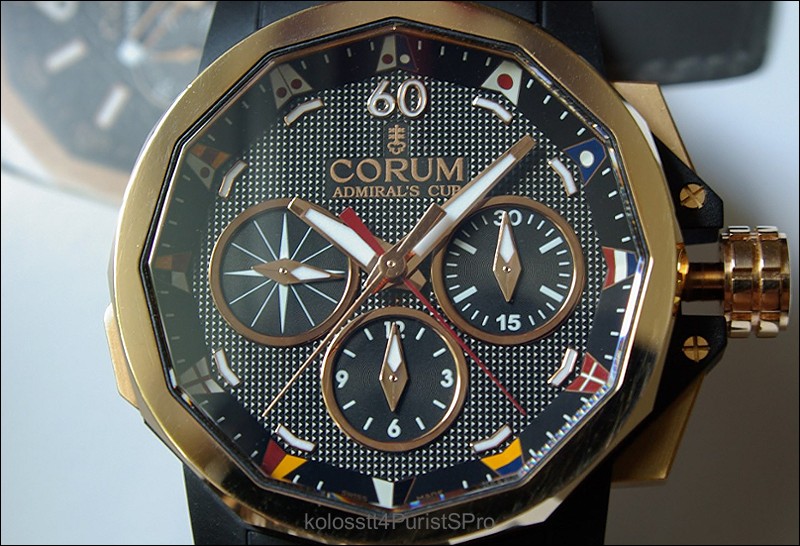 CORUM Admiral's Cup 腕時計 Corum Admiral's Cup Challenge 44 Regatta Review — WatchProSite