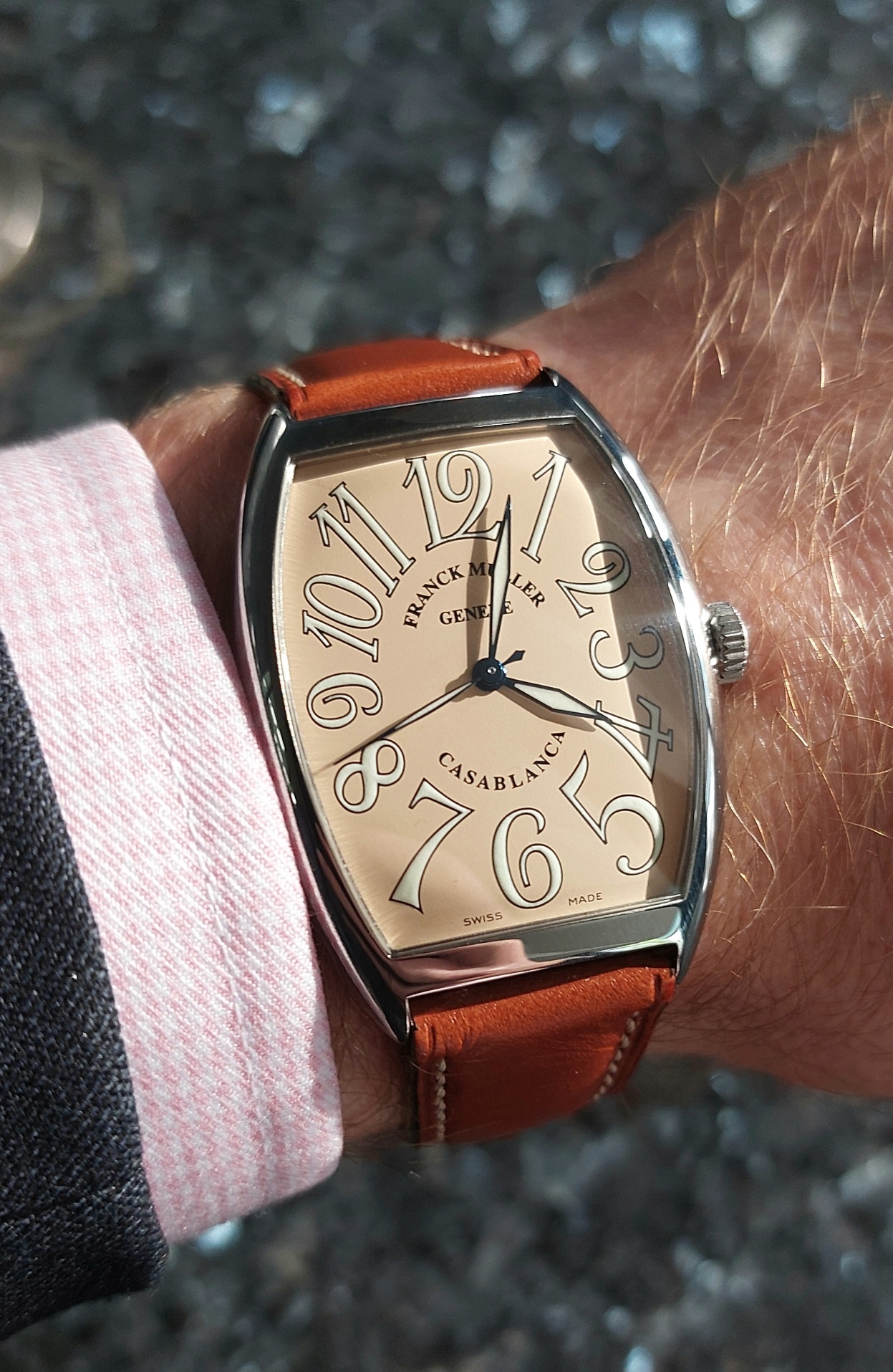 Watch by AHCI and independent haute horlogerie, Franck Muller, Casablanca