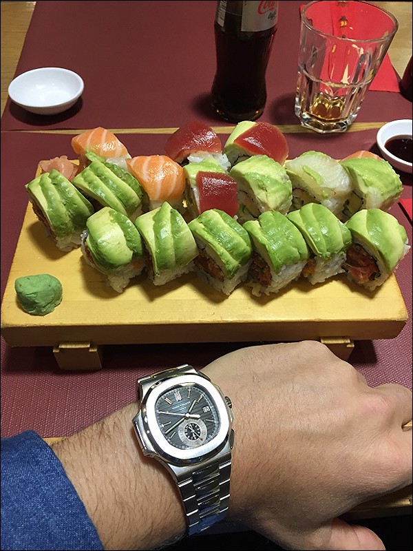 We immediately went for lunch together ;-) 