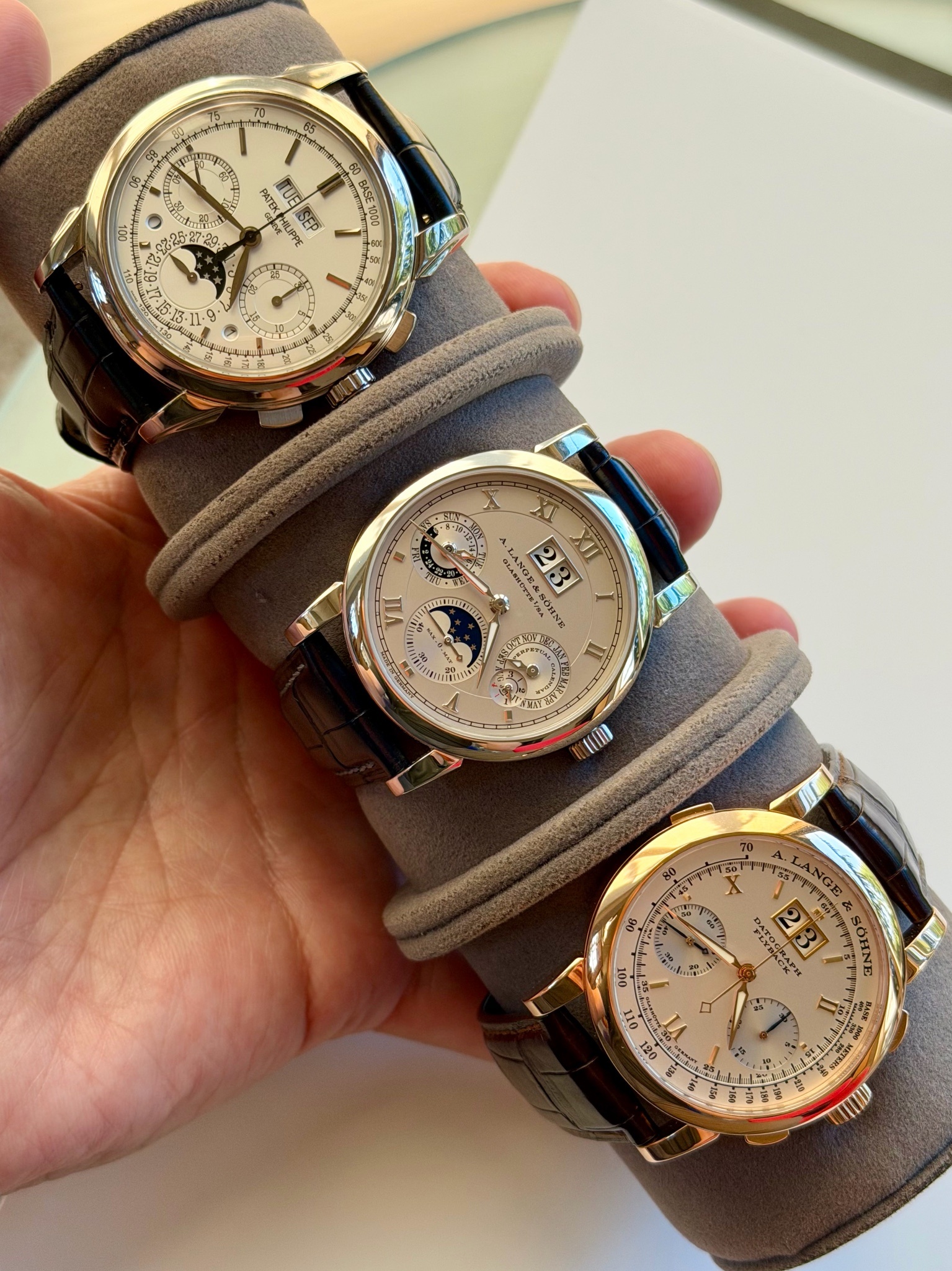 Watch, 405.035, A. Lange and Söhne, Langematik, Langematik Perpetual, 310.025, Patek Philippe, grand complications, 5270, ...