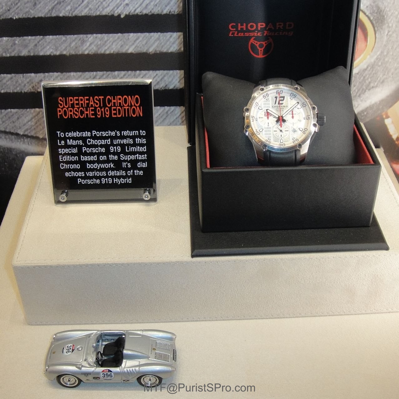 Chopar Superfast Chrono Porsche 919 Edition watch