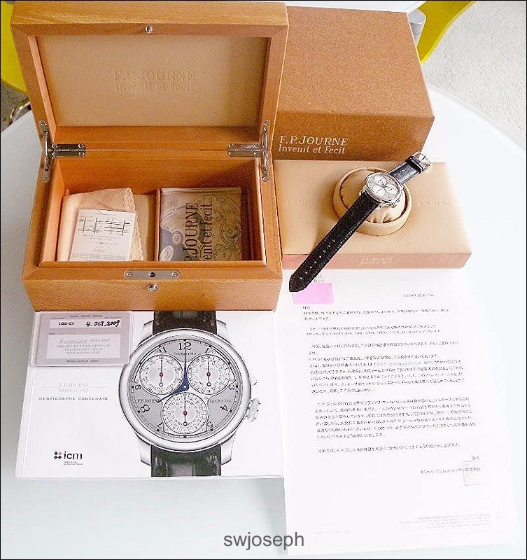 F.P. Journe watch listing