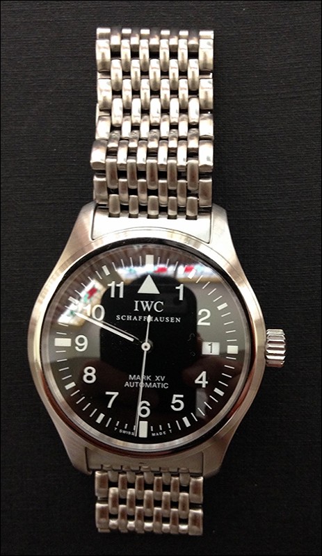 IWC watch listing