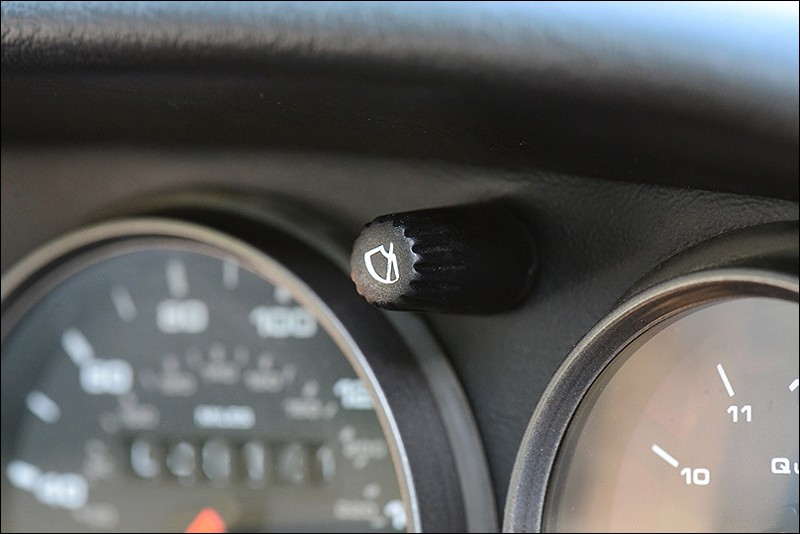 Window wiper speed control. Simple yet functional.